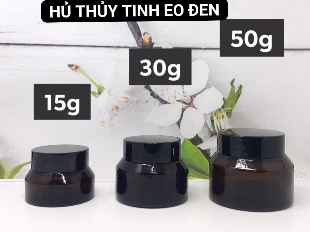 HỦ THỦY TINH EO ĐEN